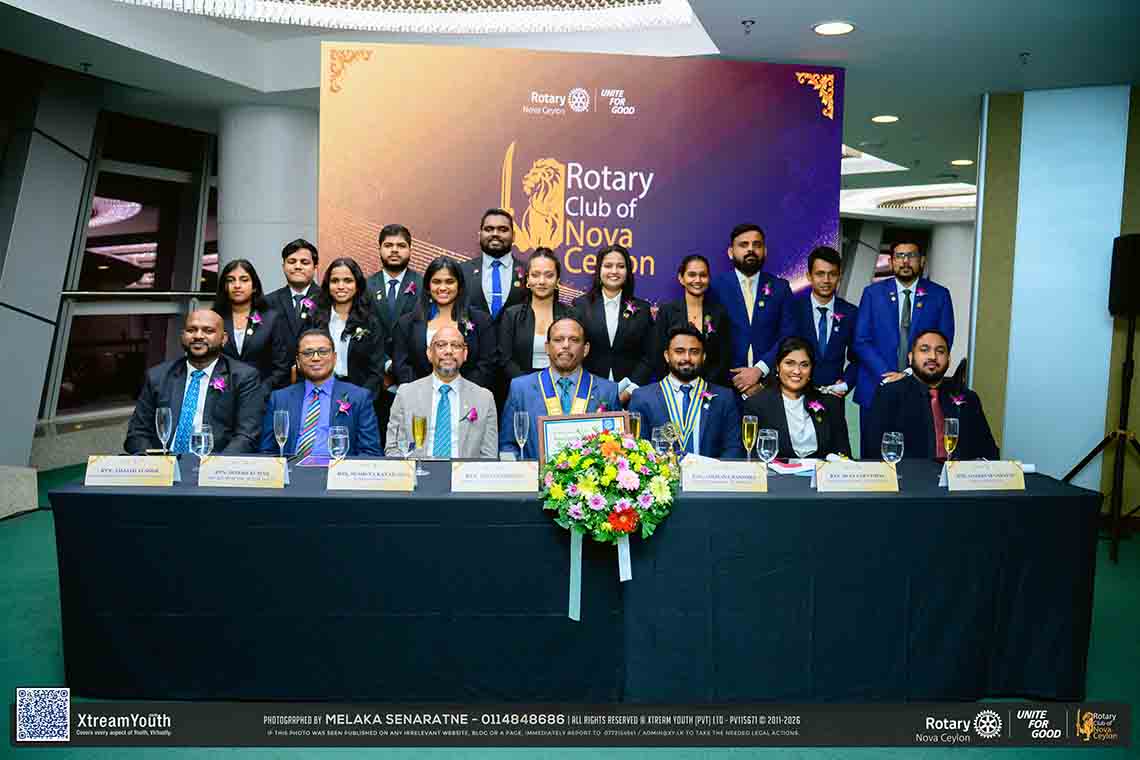 Rotary Club of Nova Ceylon Officially Launched with Charter Installation Ceremony